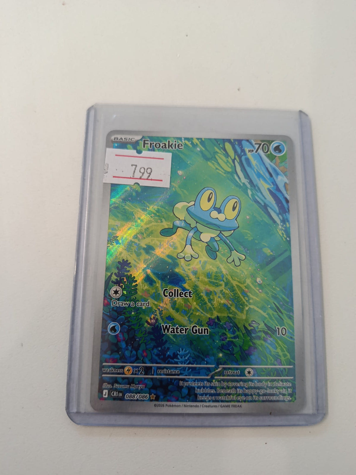 Pokemon Froakie Crimson Haze (CRI) #088/086 2026 (English) 088/086