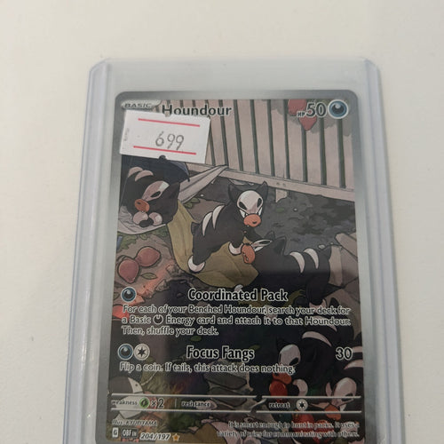 Pokemon Houndour Obsidian Flames (OBF) #204/197 2023 (English) 204/197