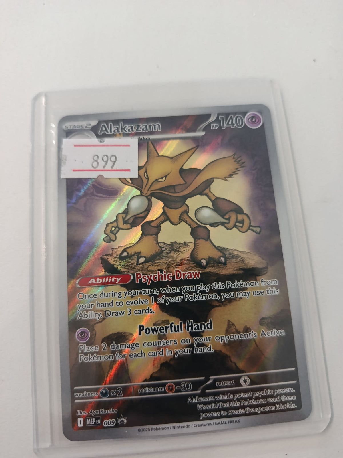 Pokemon Alakazam MEP #009 2025 (English)