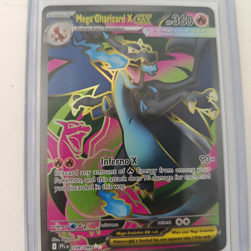 Pokemon Mega Charizard X ex PFL (Paldean Fates) #109/094 2024 (English)