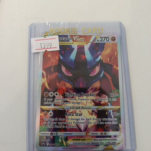 Pokemon Lucario VSTAR SWSH Black Star Promos #SWSH291 2023 (English)