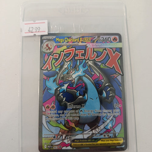 Pokemon Mega Charizard X ex MEP EN (Mega Evolution Primer) #023 (English)