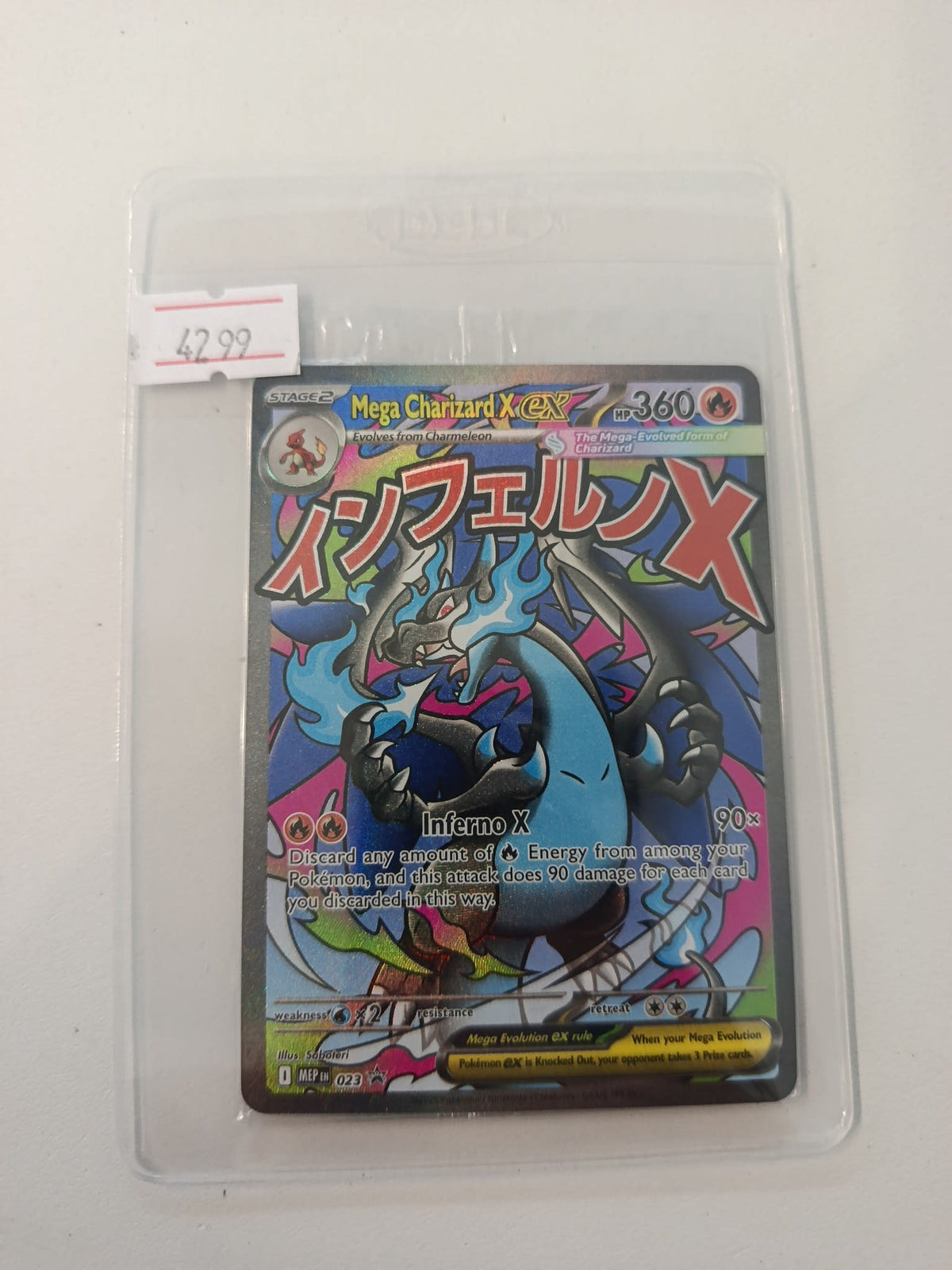 Pokemon Mega Charizard X ex MEP EN (Mega Evolution Primer) #023 (English)
