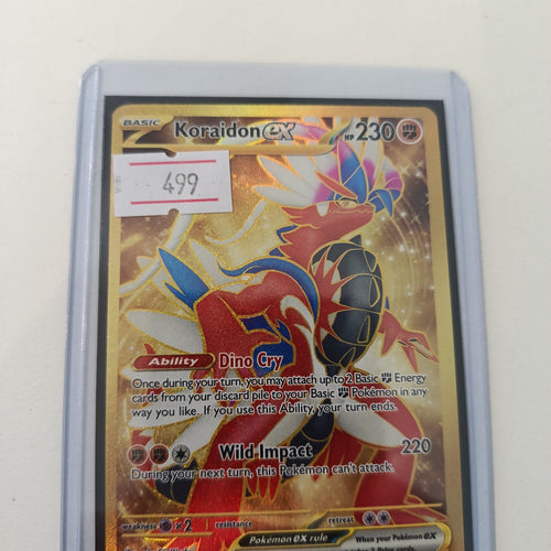 Pokemon Koraidon ex SVI - Scarlet & Violet Base Set #254/198 2023 (English) 254/198