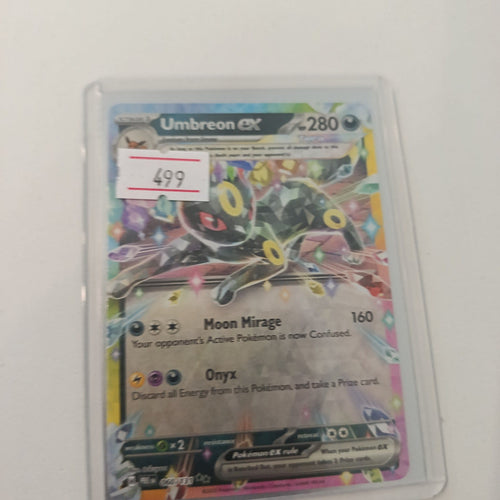 Pokemon Umbreon ex Prismatic Evolutions #050/131 2025 (English)