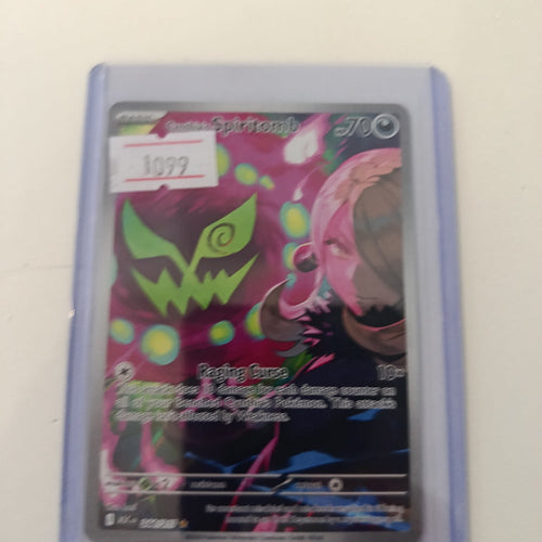 Pokemon Cursed Spiritomb Scarlet & Violet Promos (SVP) #102/WB (English)