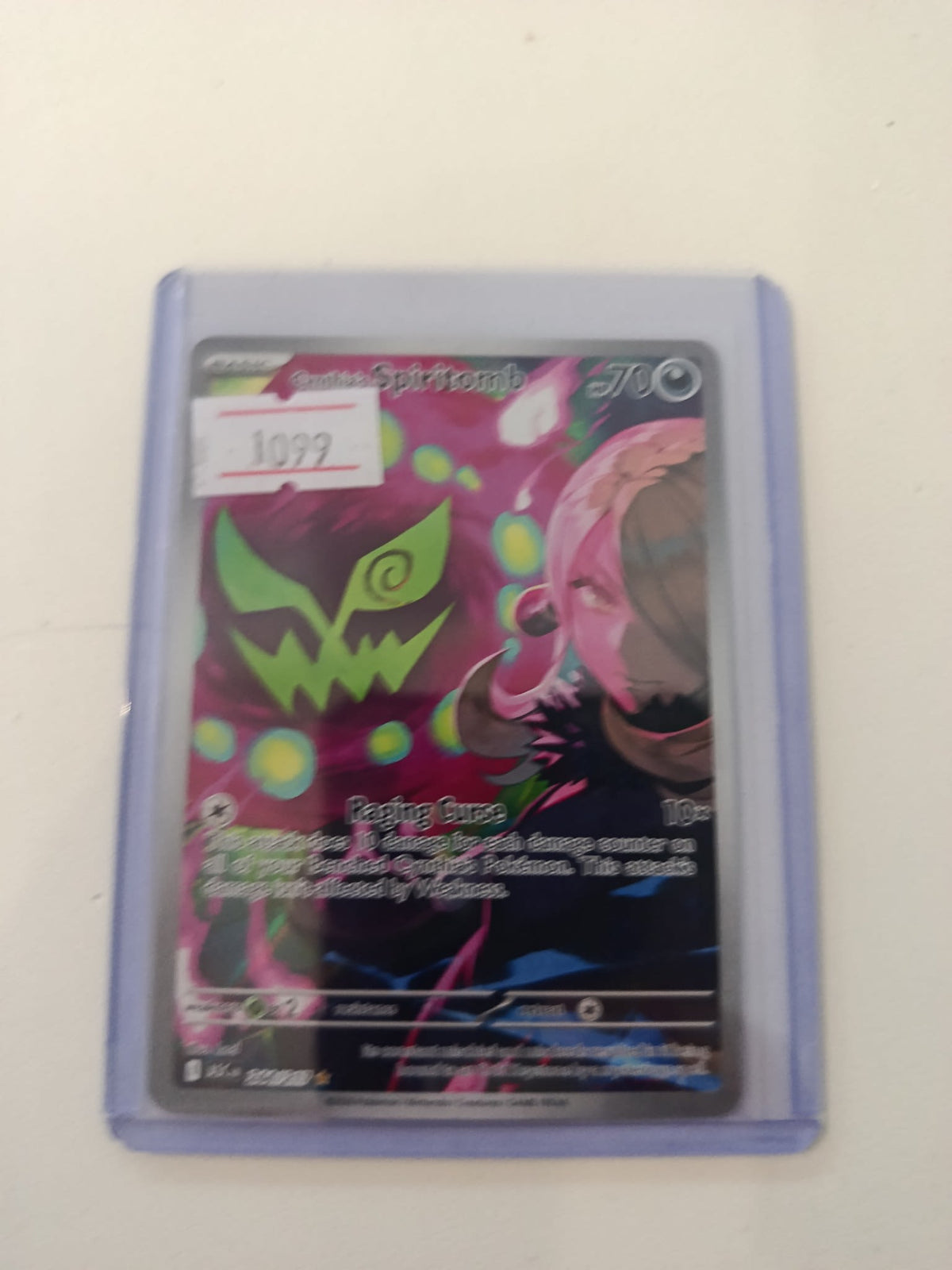 Pokemon Cursed Spiritomb Scarlet & Violet Promos (SVP) #102/WB (English)