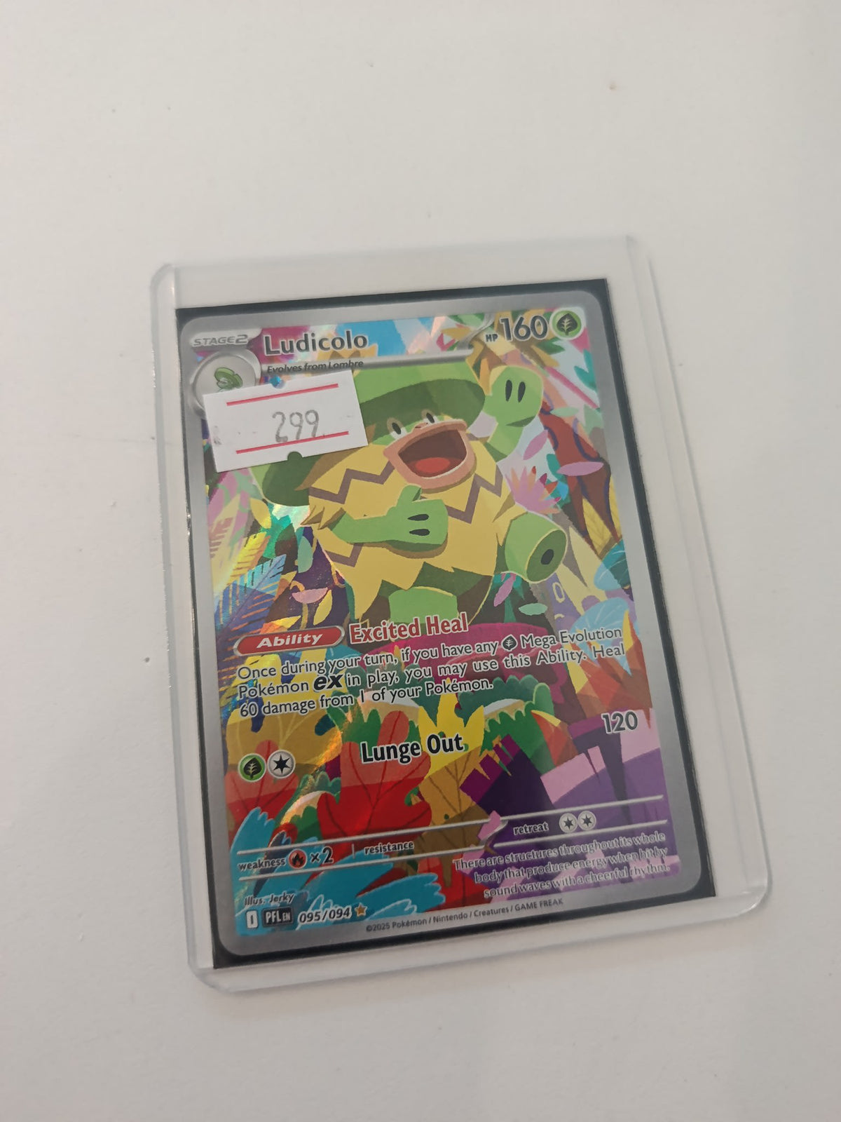 Pokemon Ludicolo Paldean Fates (PFL) #095/094 2025 (English) 095/094