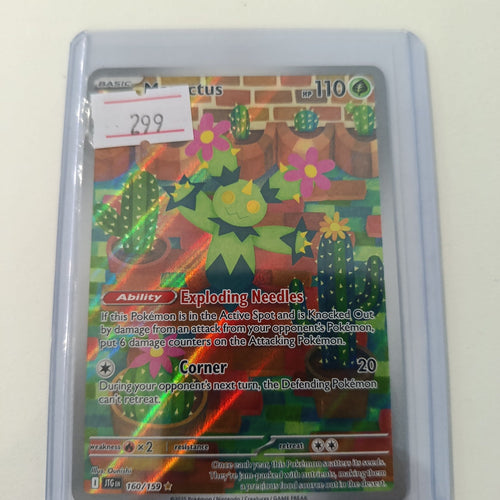 Pokemon Maractus JTG (Journey Together) #160/159 2025 (English) 160/159