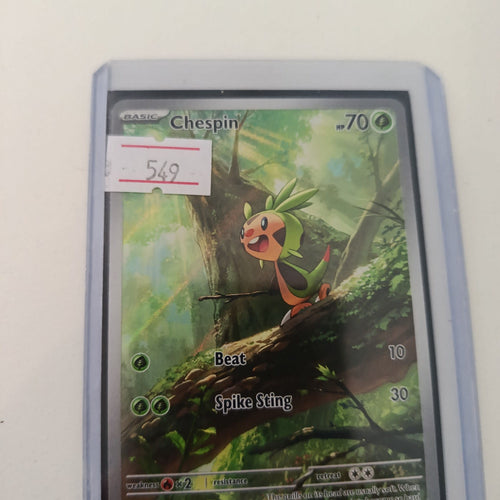 Pokemon Chespin CRI #087/086 2026 (English) 087/086