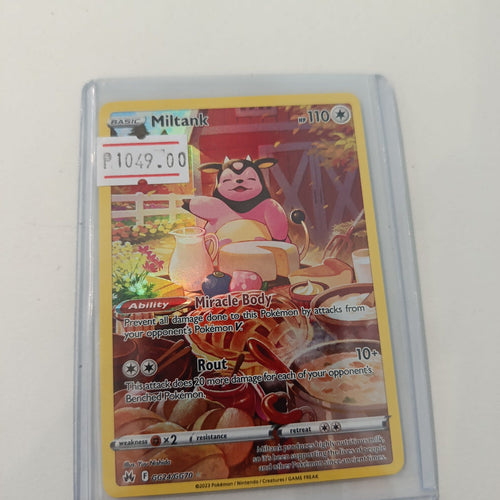 Pokemon Miltank Crown Zenith (GG) #GG24/GG70 2023 (English)