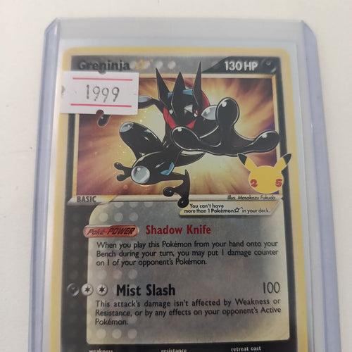 Pokemon Greninja ★ SWSH Black Star Promos #SWSH144 2021 (English)