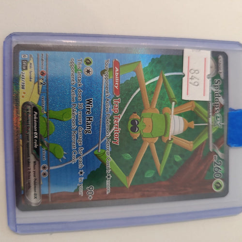 Pokemon Spidops ex SV1m (Scarlet & Violet) #243/198 2023 (English)