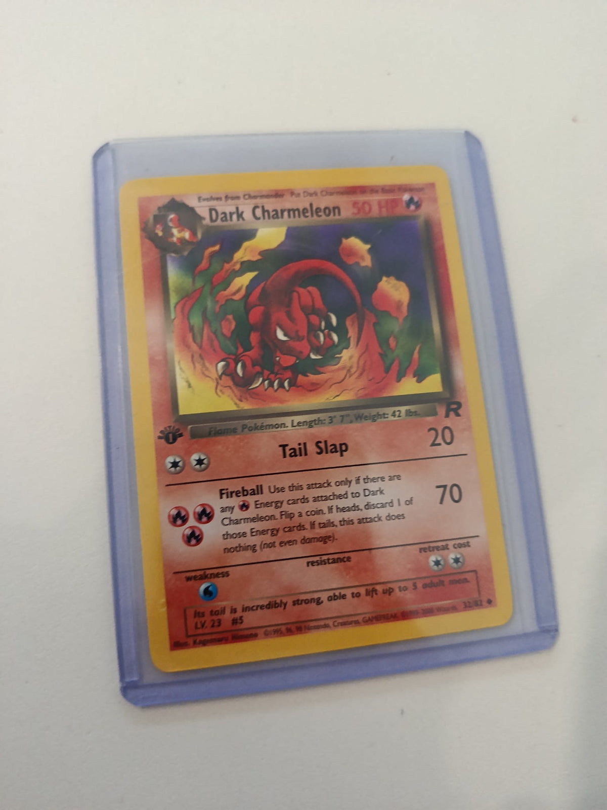 Pokemon Dark Charmeleon Team Rocket #32/82 2000 (English)