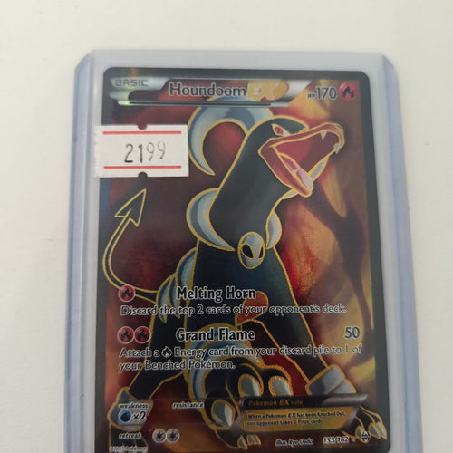 The Pokemon Company 153/162 Houndoom ex #153 PSA 9