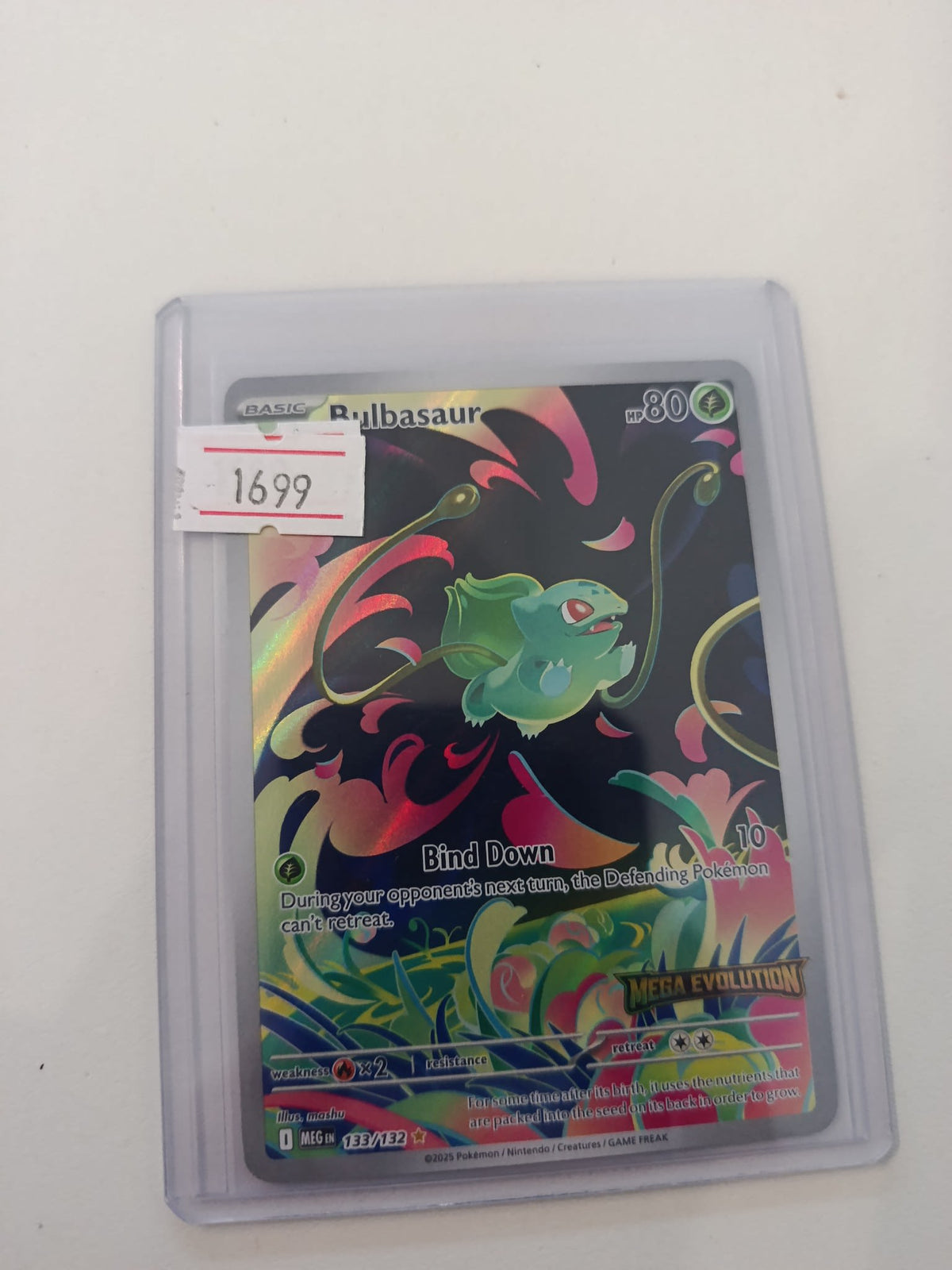 Pokemon Bulbasaur MEG EN (Mega Evolution) #133/132 2025 (English) 133/132