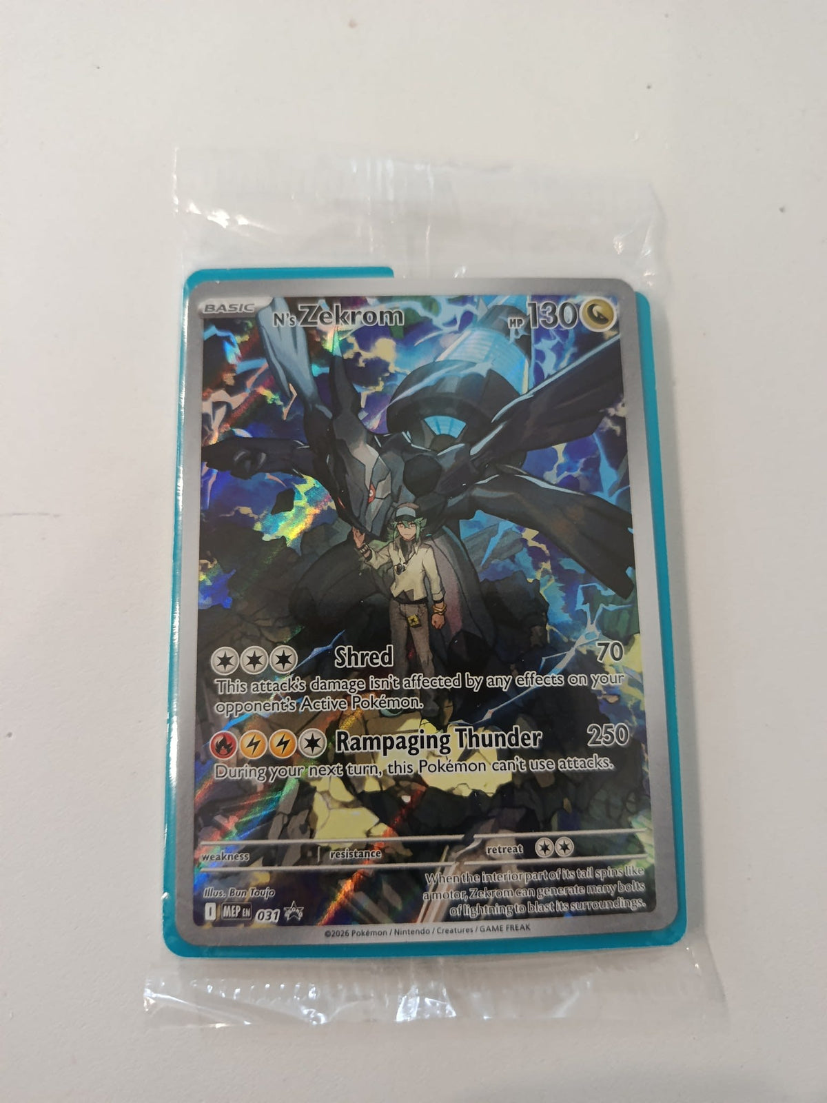 Pokemon N's Zekrom MEP #031 2026 (English)