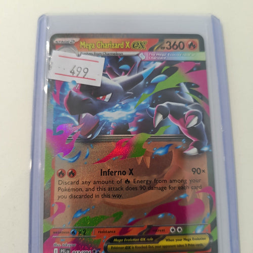 Pokemon Mega Charizard X ex PFL #013/094 (English) 013/094