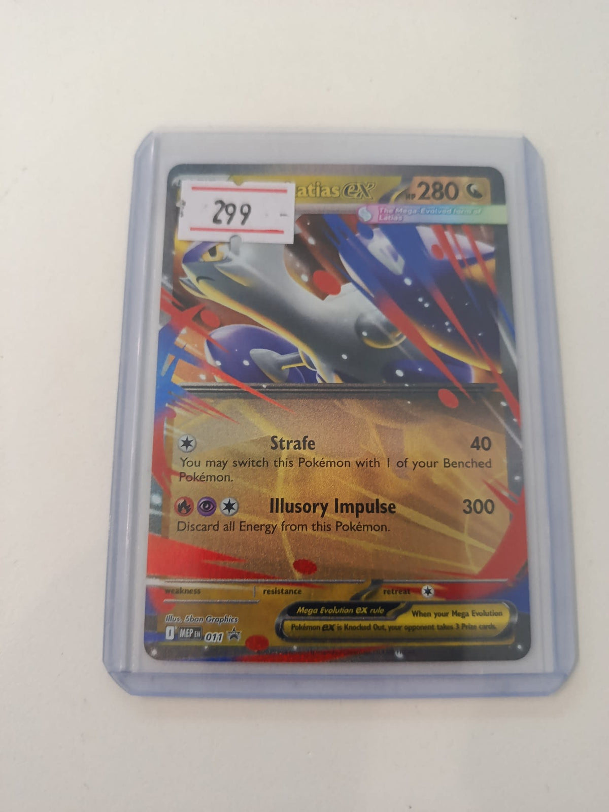 Pokemon Mega Latias ex MEP #011 2024 (English)