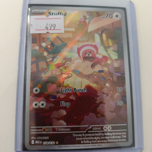 Pokemon Stufful MEG en (Mega Evolution Celebration / Destined Rivals) #154/132 2025 (Engli
