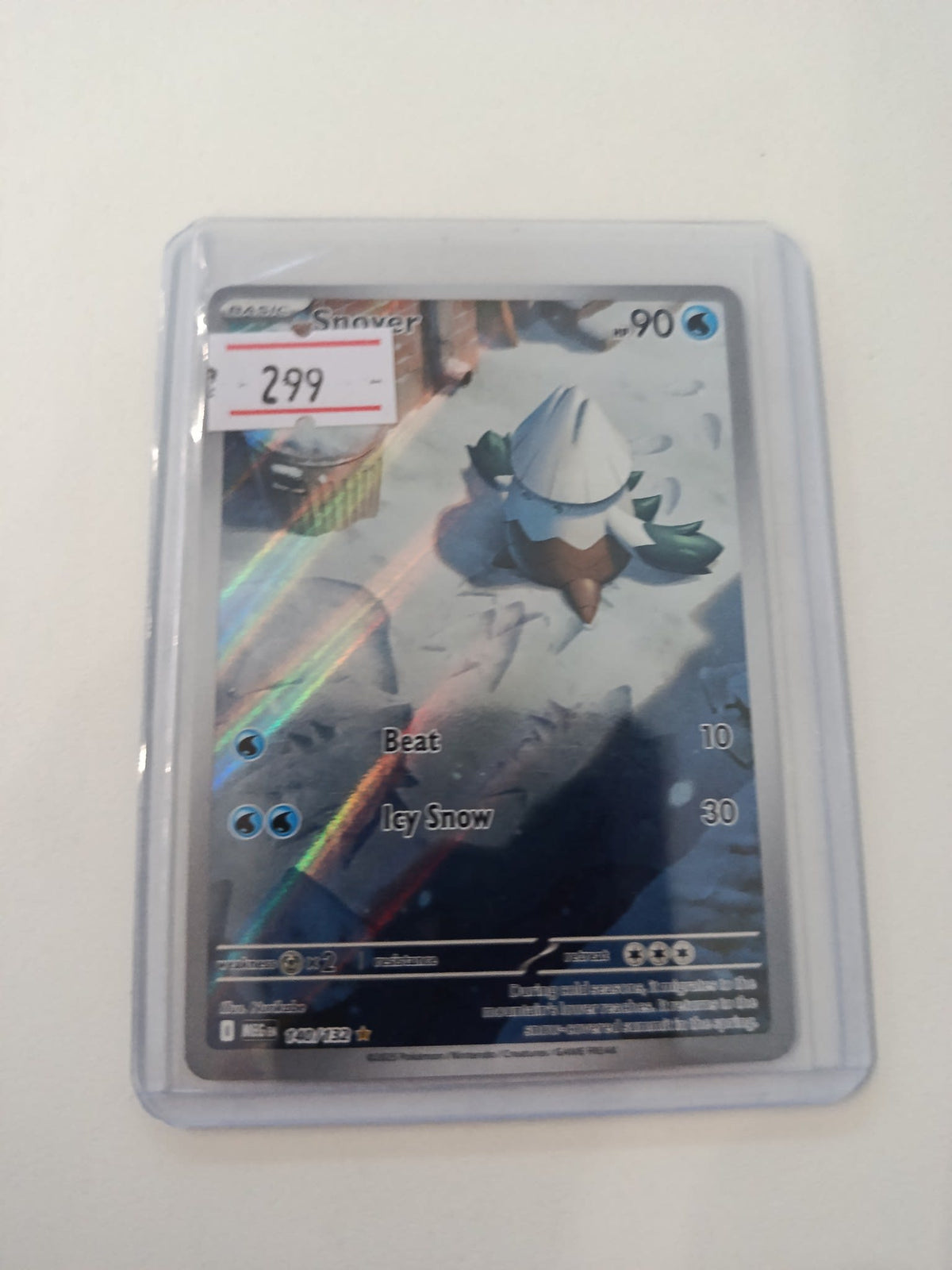 Pokemon Snover MEW (151) - SV2a #149/165 2023 (English)