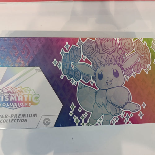 Pokemon Prismatic Evolutions Eevee ex Super-Premium Collection 2025 (English)