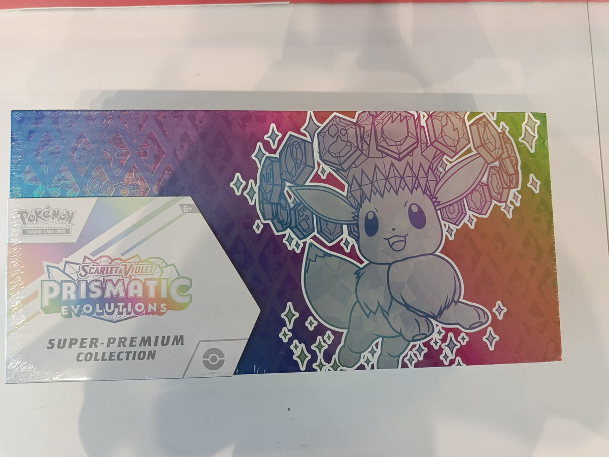 Pokemon Prismatic Evolutions Eevee ex Super-Premium Collection 2025 (English)
