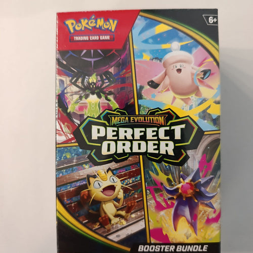 Pokemon Mega Evolution - Perfect Order Mega Zygarde ex Booster Bundle 2026 (English)