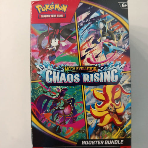 Pokemon Mega Evolution Chaos Rising Mega Greninja ex Booster Bundle 2026 (English)
