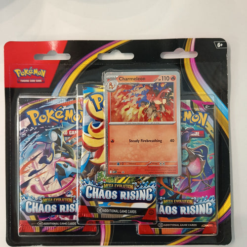Pokemon Mega Evolution Chaos Rising Charmeleon Blister 2026 (English)