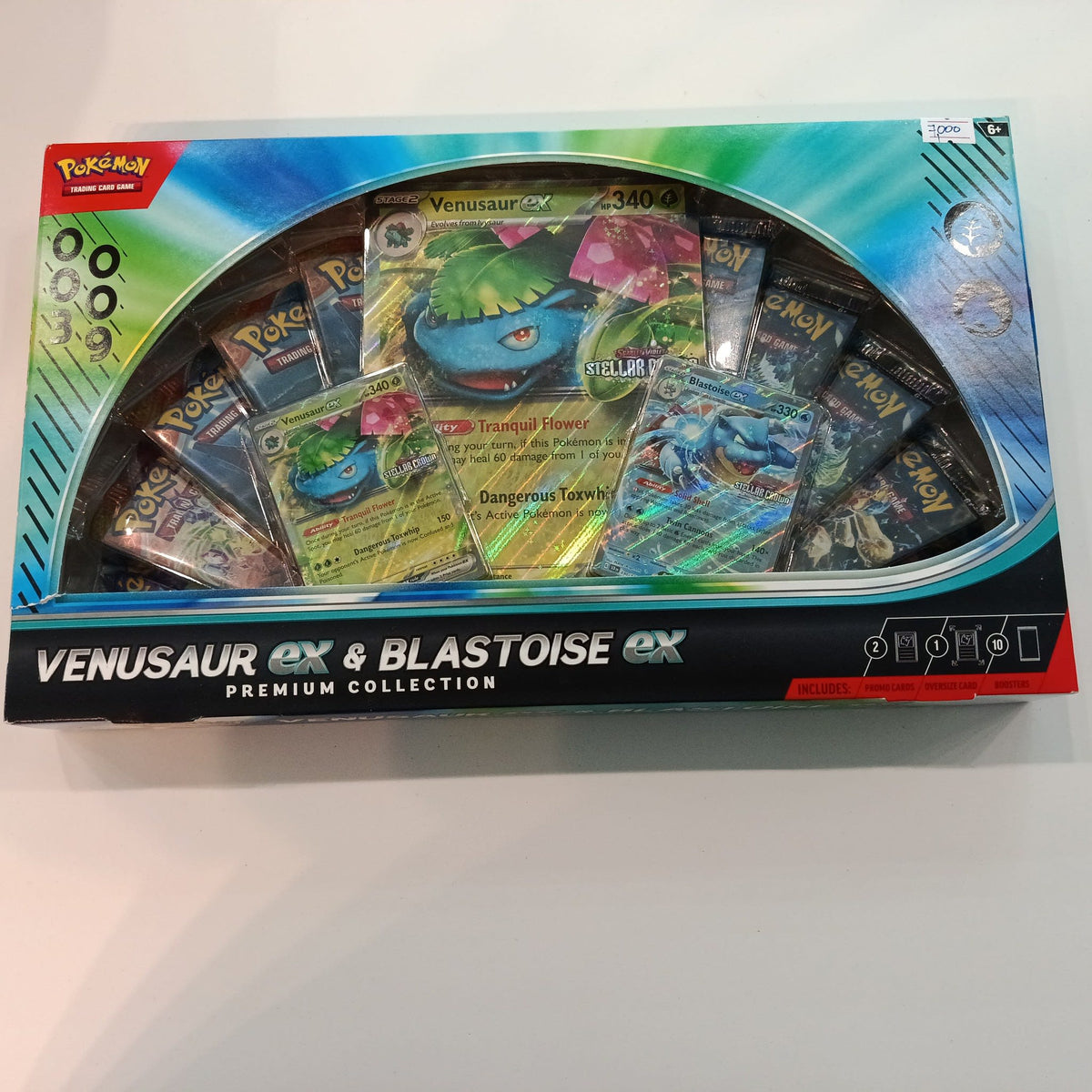 Pokemon Trading Card Game Scarlet & Violet — Stellar Crown Venusaur ex & Blastoise ex