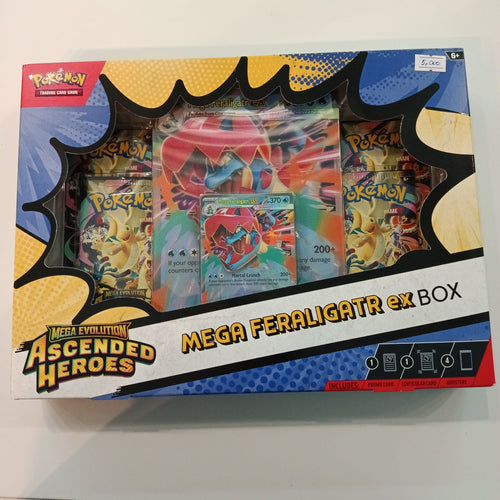 2026 Pokemon TCG Mega Evolution Ascended Heroes Mega Feraligatr ex