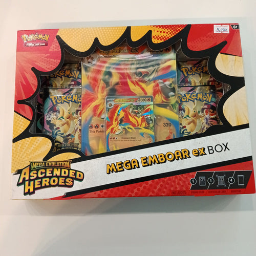 2026 Pokemon TCG Mega Evolution Mega Emboar ex