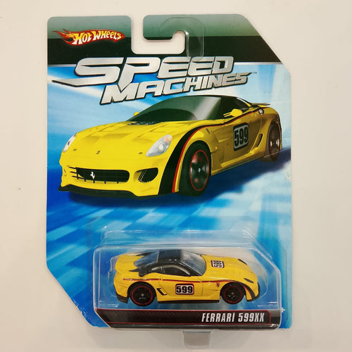 2009 Hot Wheels Speed Machines Ferrari 599XX