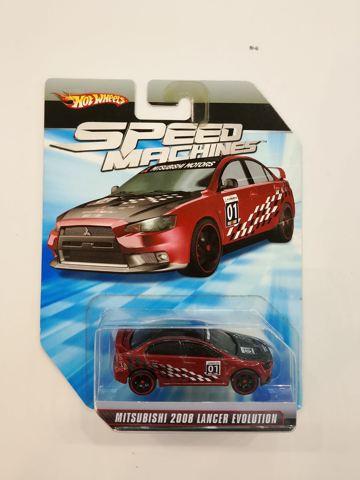 2008 Hot Wheels Speed Machines Mitsubishi 2008 Lancer Evolution