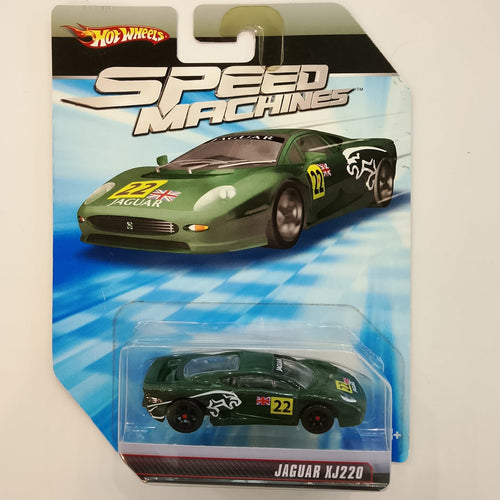 2009 Hot Wheels Speed Machines Jaguar XJ220