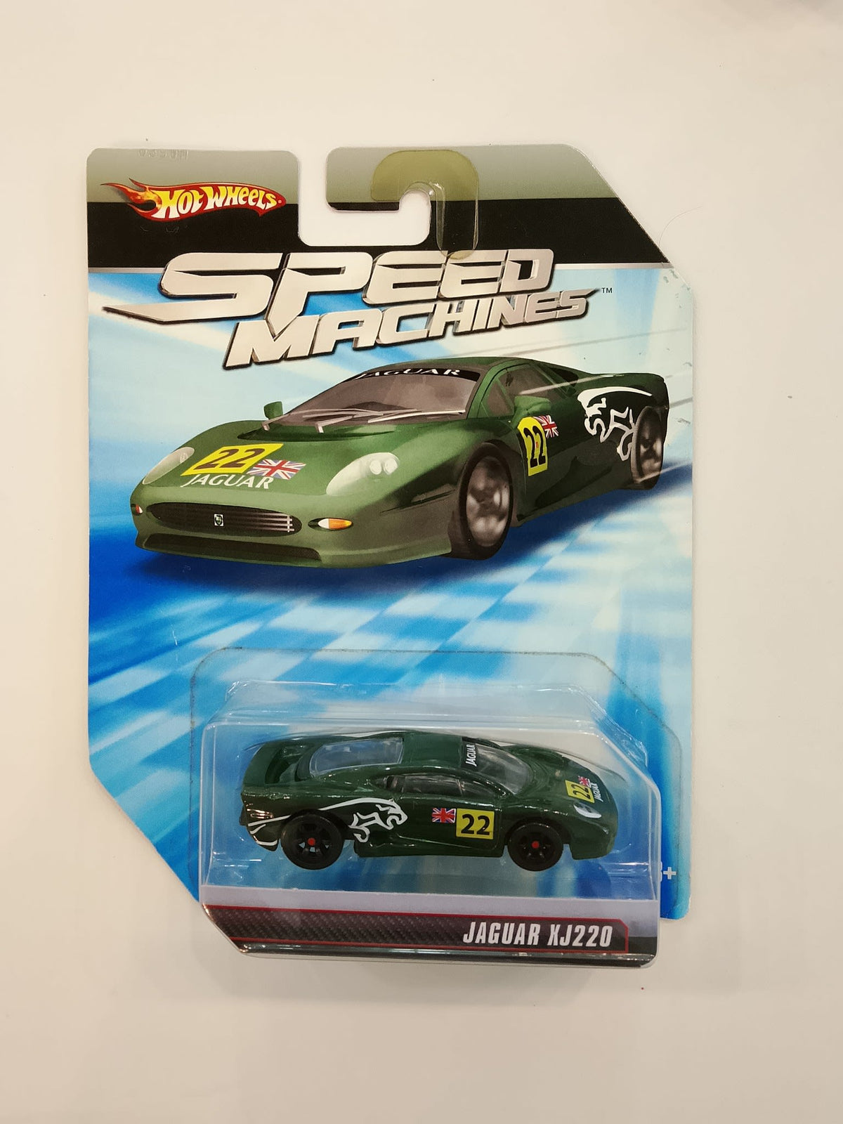 2009 Hot Wheels Speed Machines Jaguar XJ220