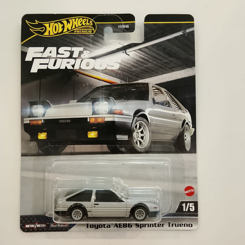 2023 Hot Wheels Hot Wheels Premium Fast & Furious Toyota AE86 Sprinter Trueno #1/5