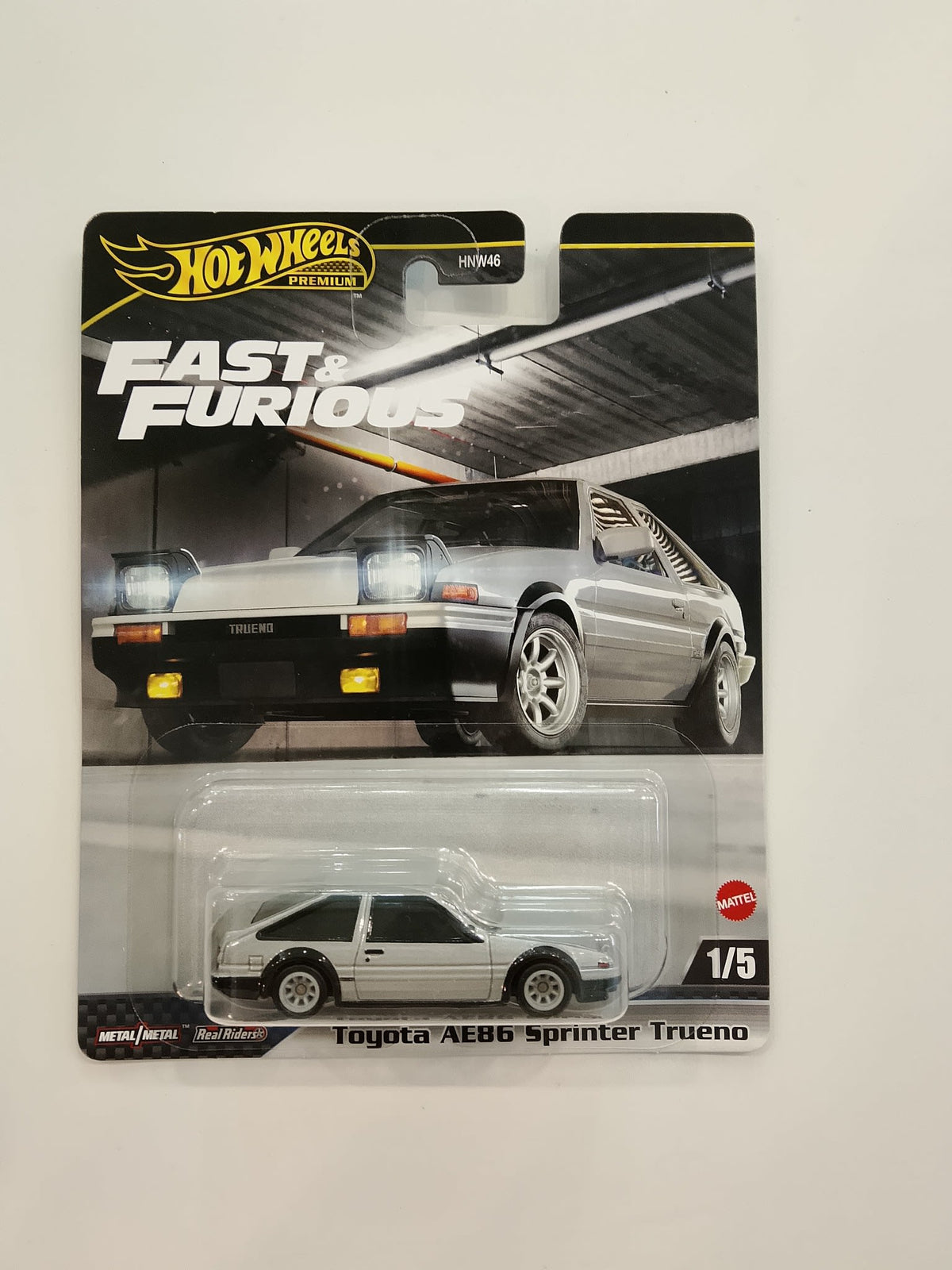 2023 Hot Wheels Hot Wheels Premium Fast & Furious Toyota AE86 Sprinter Trueno #1/5