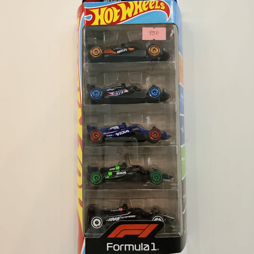 2024 Hot Wheels Formula 1 5-Pack: McLaren F1 Team / BWT Alpine F1 Team / Visa Cash App RB