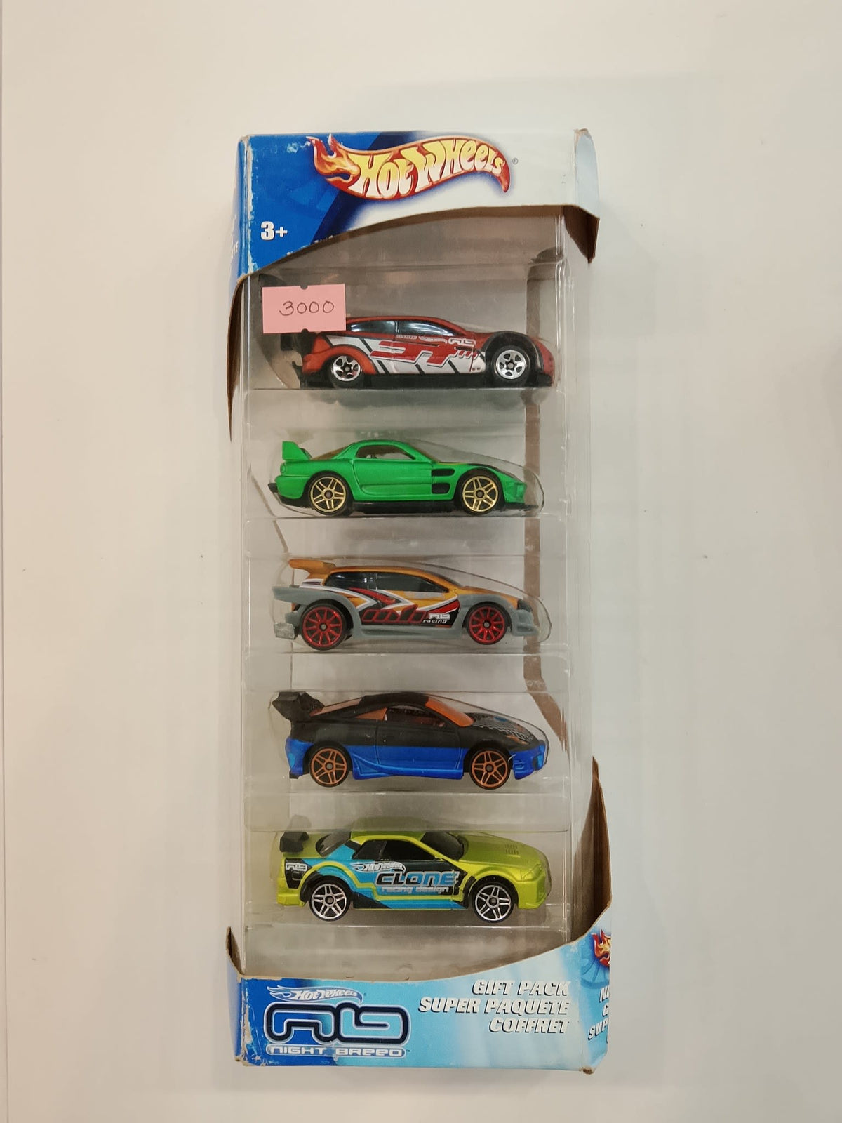 Hot Wheels Night Breed Night Breed 5-Car Gift Pack