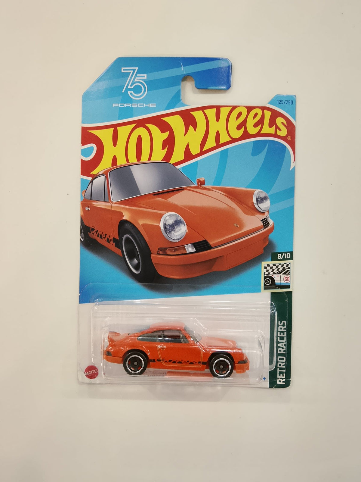 2021 Hot Wheels Retro Racers Porsche 911 Carrera RS 2.7 #125/250