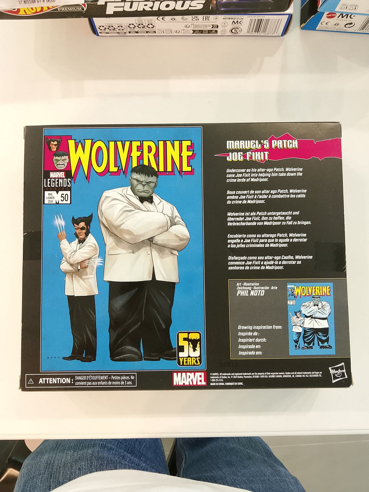 2024 Marvel Legends Wolverine 50th Anniversary Marvel's Patch & Joe Fixit 2-Pack - view 2