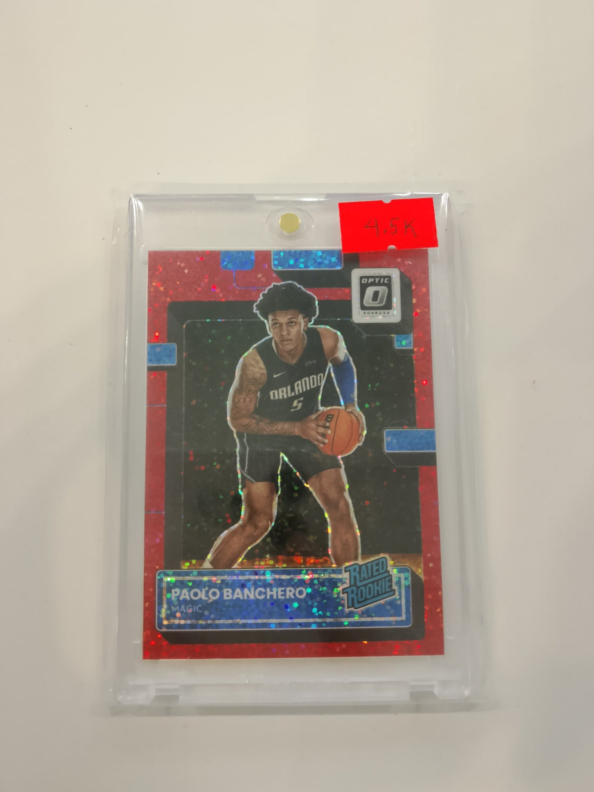 2022 Panini Donruss Optic Rated Rookie Paolo Banchero Fast Break Red #221