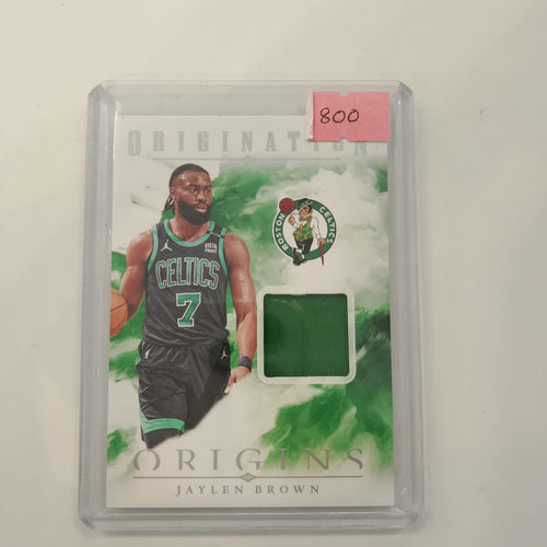 2024 Panini Origins Origination Jaylen Brown #OM-JBR
