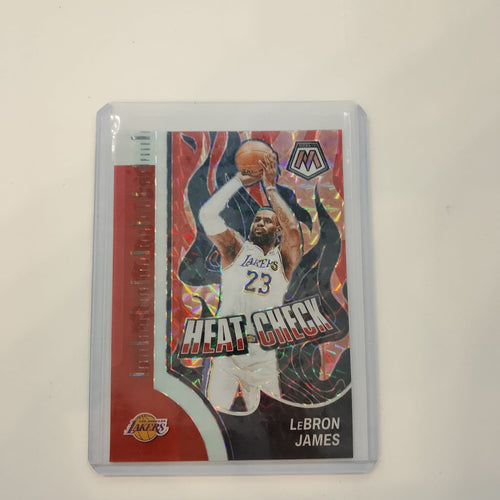 2023-24 Panini Mosaic Heat Check LeBron James Cracked Ice #2