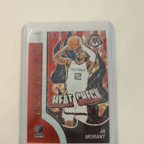 2023-24 Panini Mosaic Heat Check Ja Morant Reactive Red #9