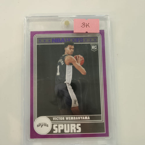 2023 Panini NBA Hoops Victor Wembanyama Purple #298