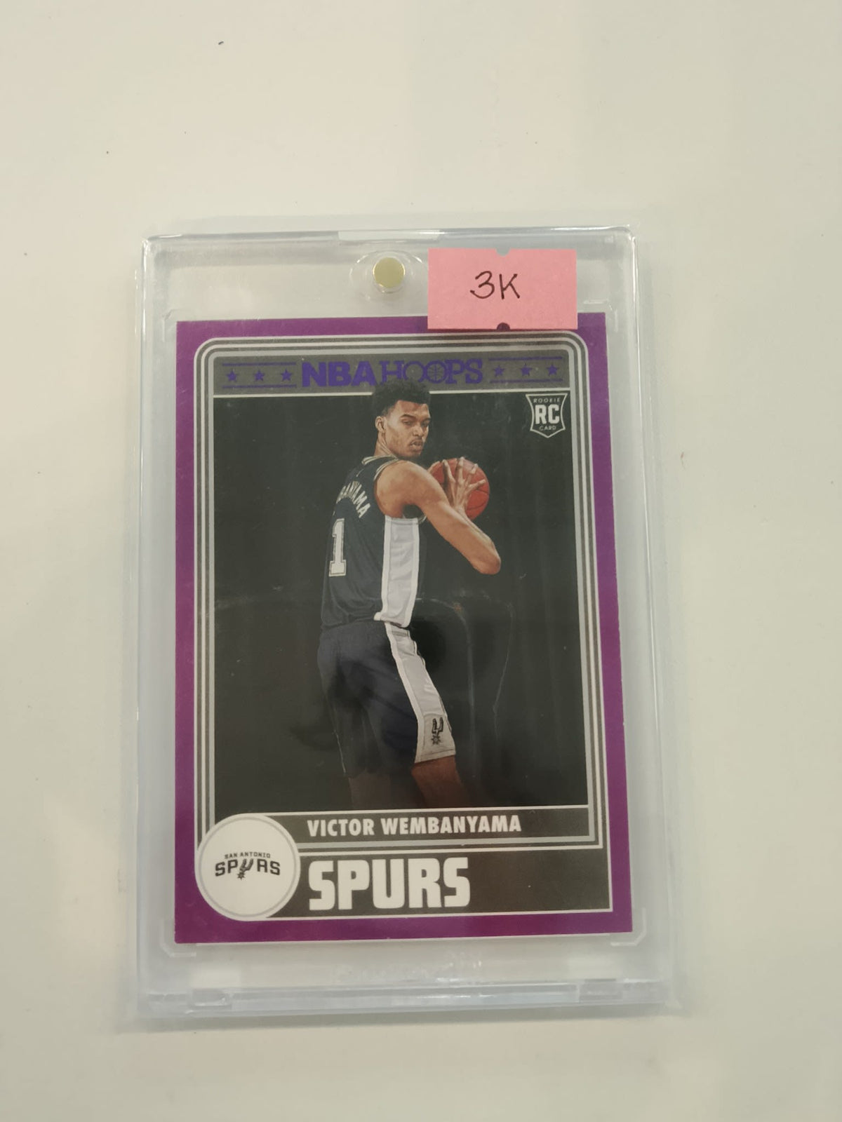 2023 Panini NBA Hoops Victor Wembanyama Purple #298