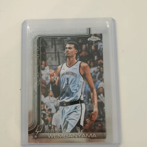 2025 Topps Spurs Victor Wembanyama #22